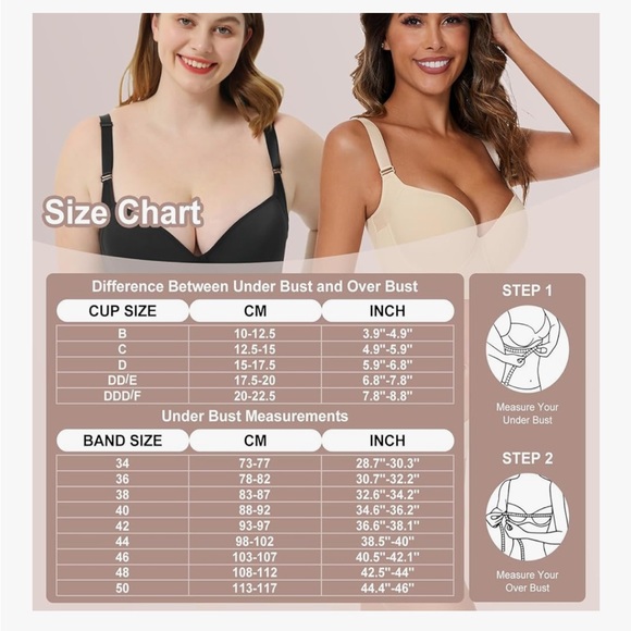 Elegant Cream Women's Bra - Picture 5 of 8